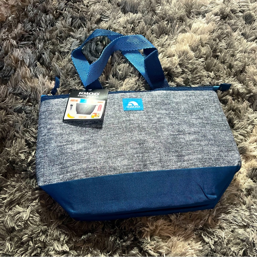 Igloo soft sided cooler bag lunch bag holds up to 8 cans